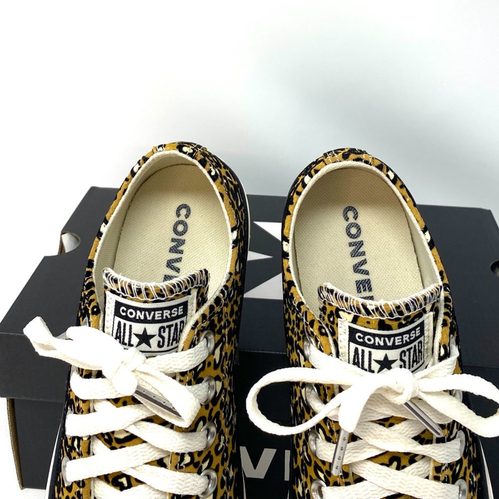 Converse Shoes Womens Size Skate Chuck Taylor AS Low Suede Gold Sneakers 166436C - Picture 4 of 11